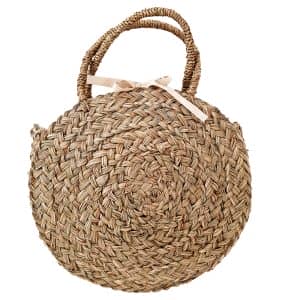 Torba ceker natural okrugli dim. 36x6,5 cm - tzf2014