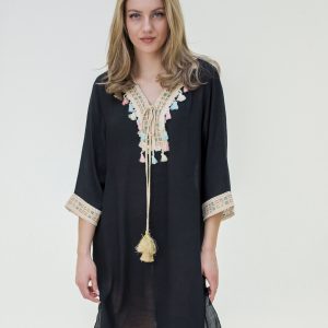 Tunika "Style" crna, duljina 95 cm - tnk2410