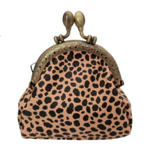 NOVČANIK "NATURAL LEOPARD" dim. 10cm x 8cm x 4cm - TZF2434