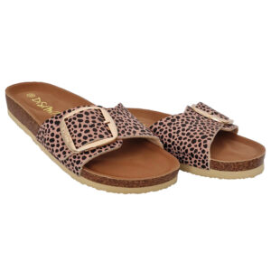 Natikače sa velikom kopčom "Pink Leopard" - nzf2508