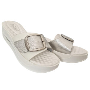 Natikače anatomske sa zračnim jastukom "Silver White"- nzf2523